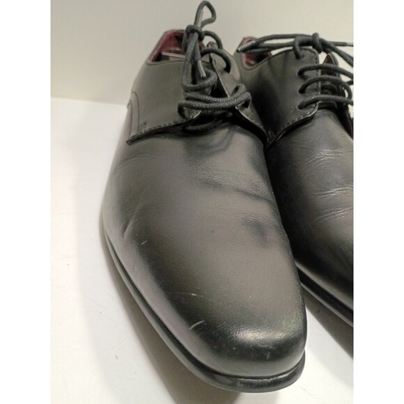 Regal by Mirage Uniontown men\'s black leather oxfort shoe size 4o  US 7-7.5 main image 7